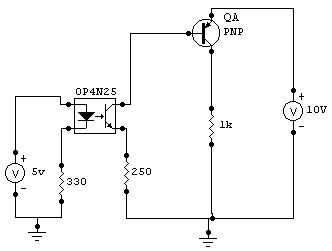 Polarización del transistor QA