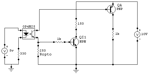 El transistor QI1 es el que invierte la señal SÑ1